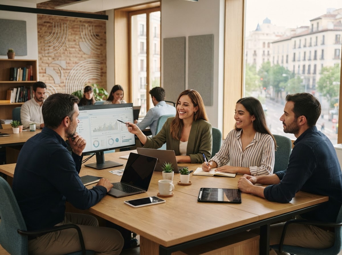 Mercado Capitaleza equipo revisando indicadores de análisis financiero